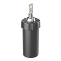 Ezy Dose Pill Box And Medicine, Vitamin Container, Safe For Money & Travel Items, Durable Canister, 2 Keys With Lock, Small
