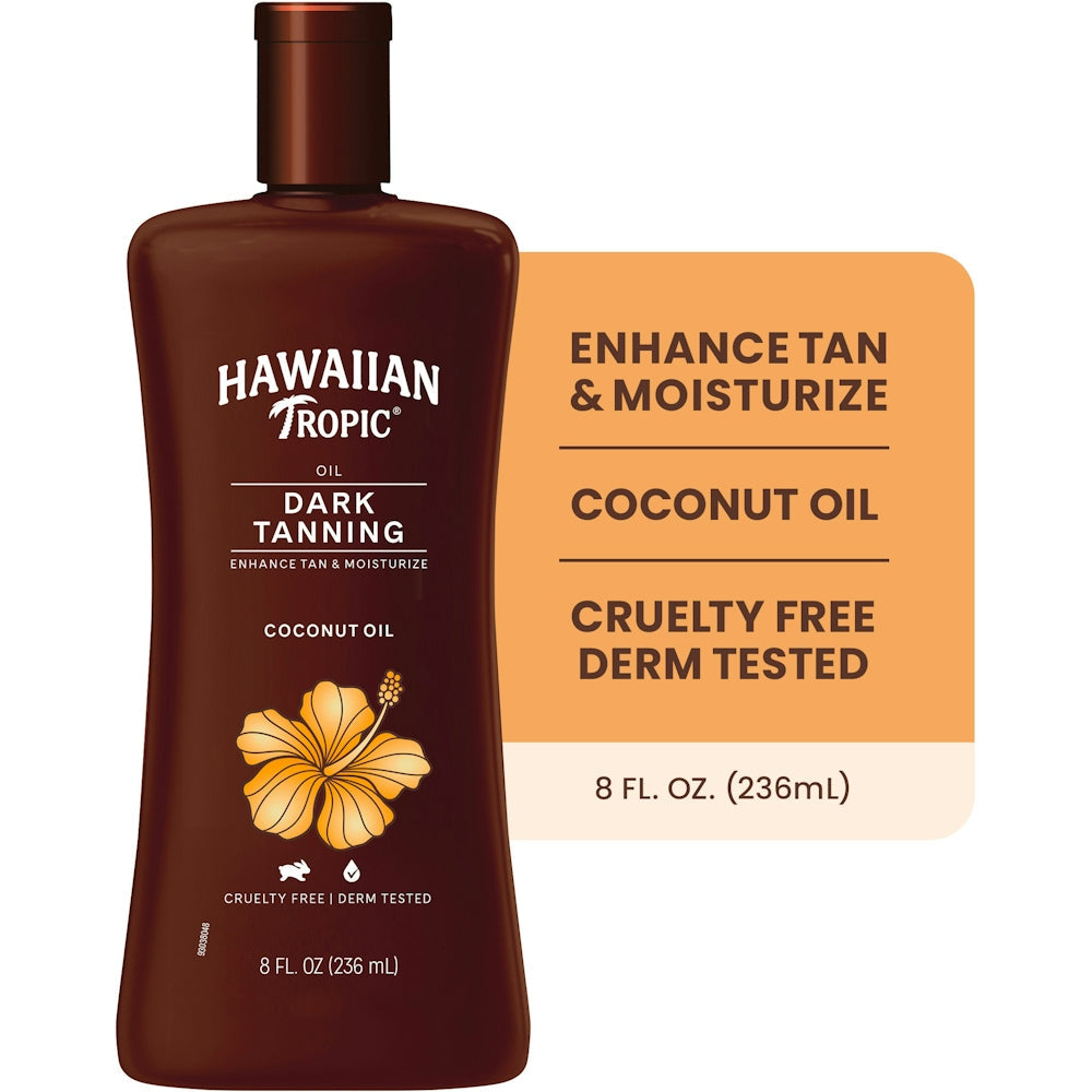 Hawaiian Tropic Dark Tanning Oil 8 Fl Oz