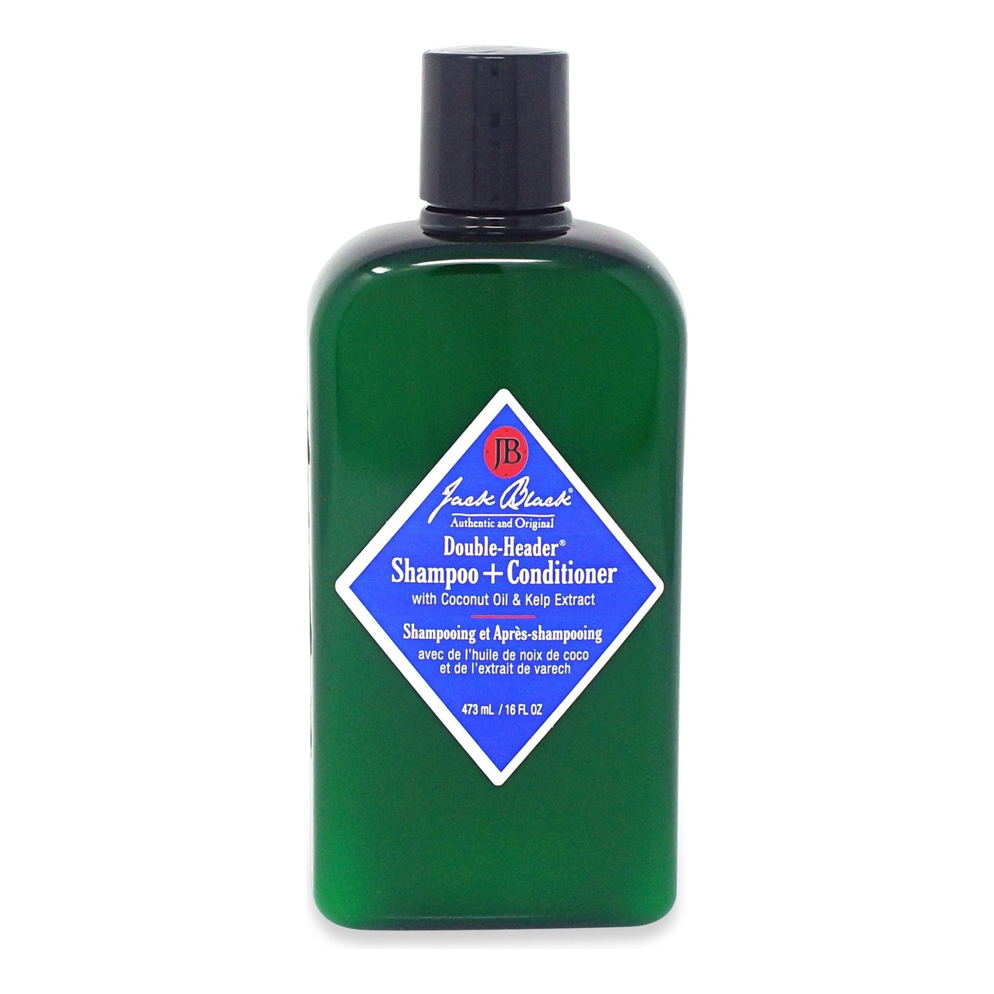 Jack Black Double-Header Shampoo + Conditioner, 16 oz